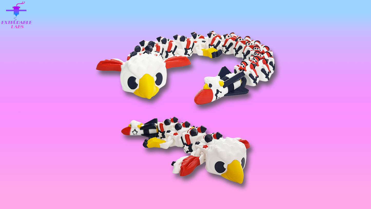 Firework Eagle Dragon