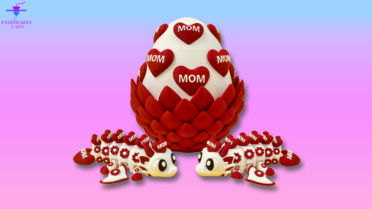 Mom Dragon with Egg