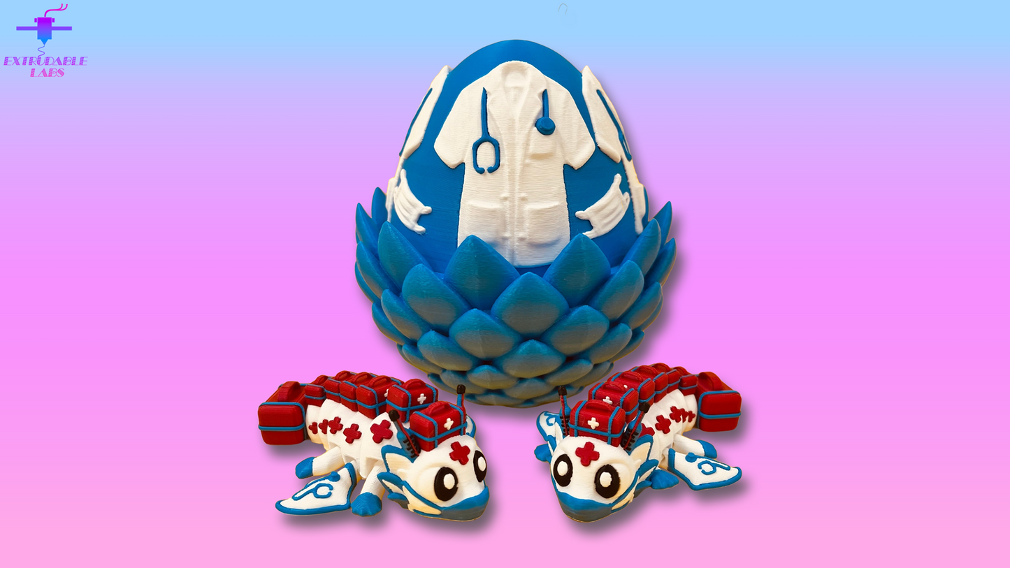Nurse Dragon with Egg
