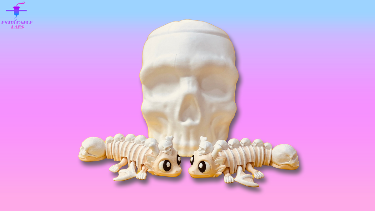 Skull Dragon with Egg