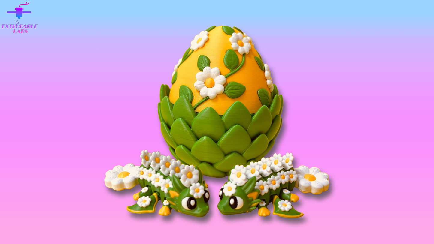 Daisy Dragon with Egg