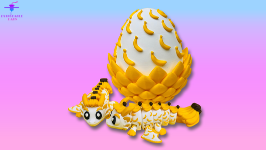 Banana Dragon with Egg