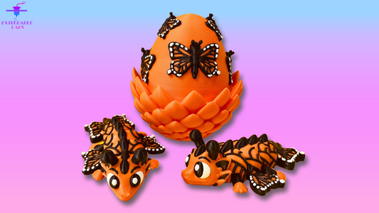 Butterfly Dragon with Egg