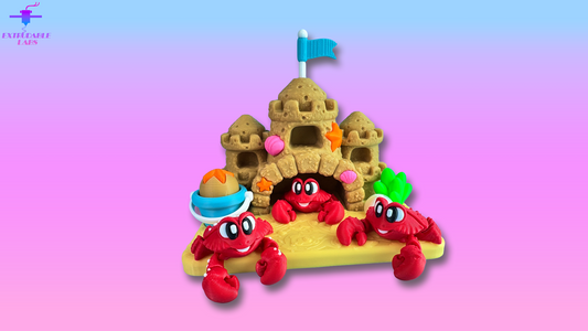 Crab Sand Castle Playset