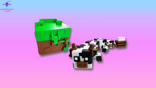 Cube Cow Mini Dragon with Box