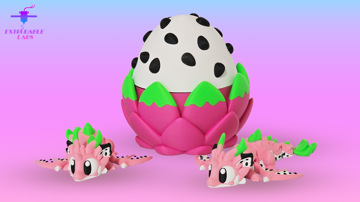 Dragon Fruit Mini Dragon with Egg