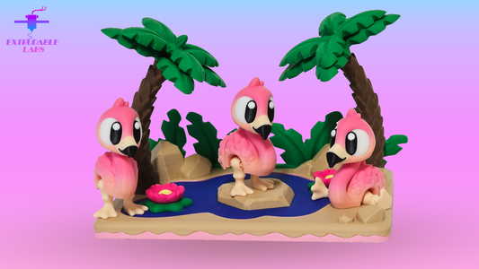 Flamingo Playset