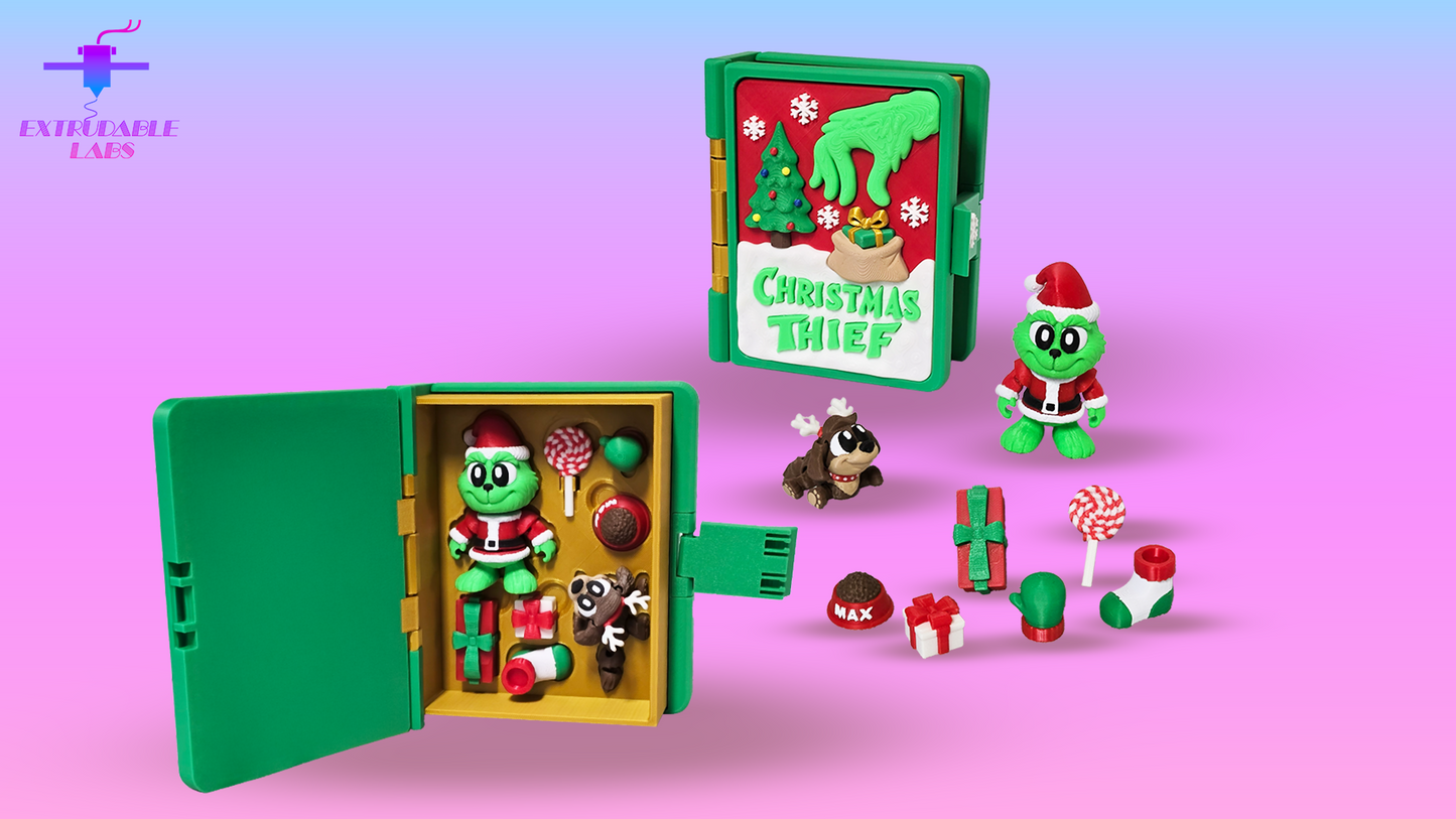 Christmas Thief Playset Book