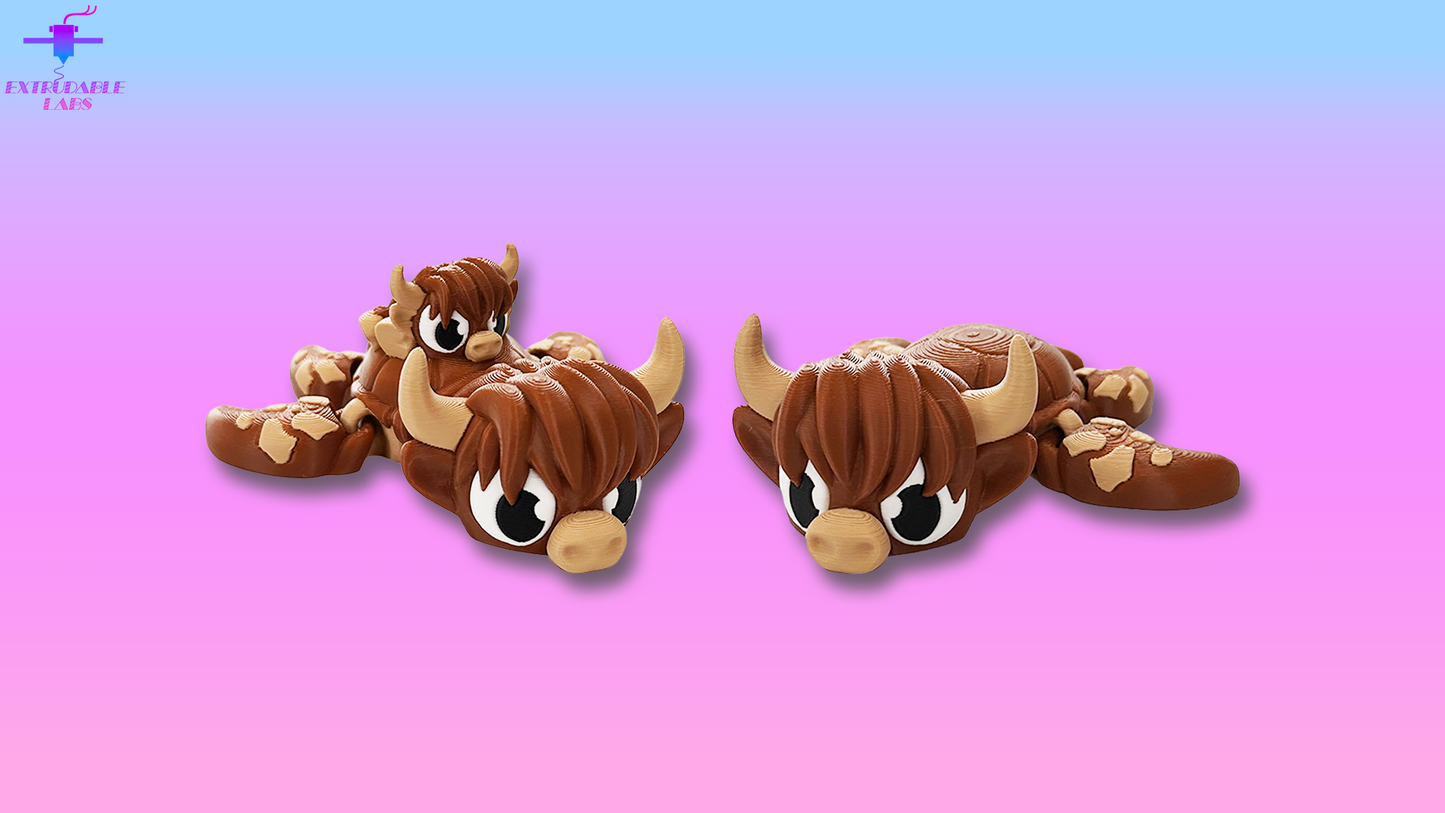 Highland Cow Turtle