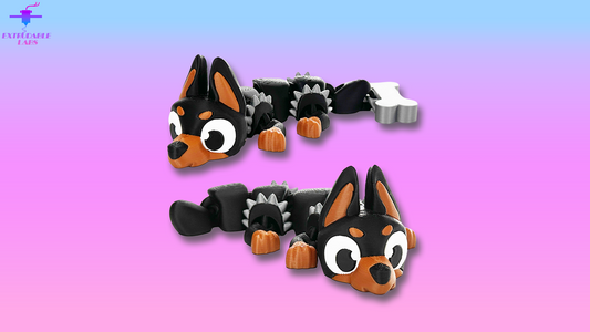 Mini Doberman Dragon