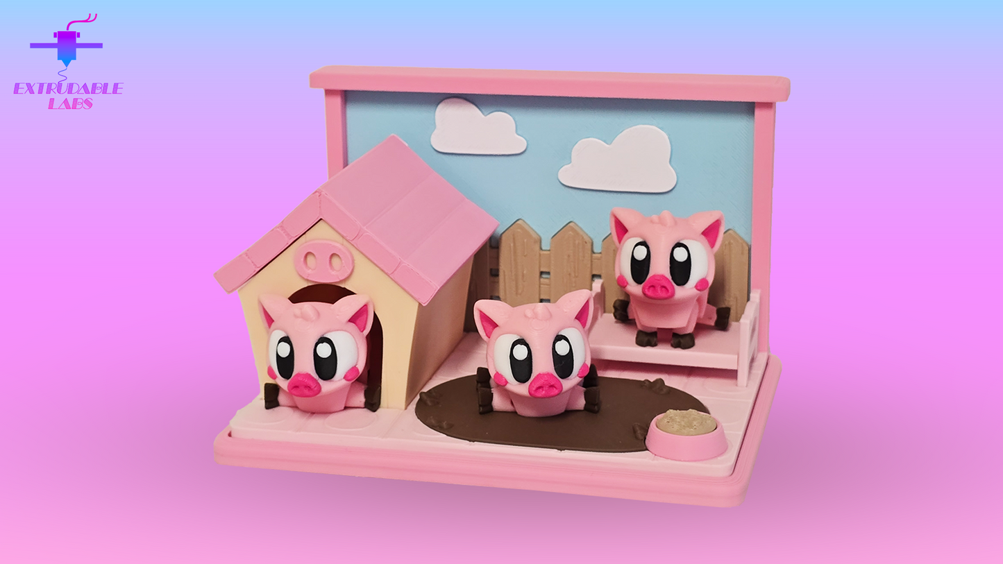 Piggy Playset