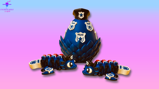Police Dragon with Egg