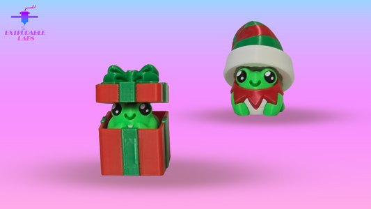 Holiday Festive Frogs